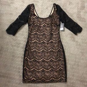 Guess “Kira” Dress, Black, size 2, NWT